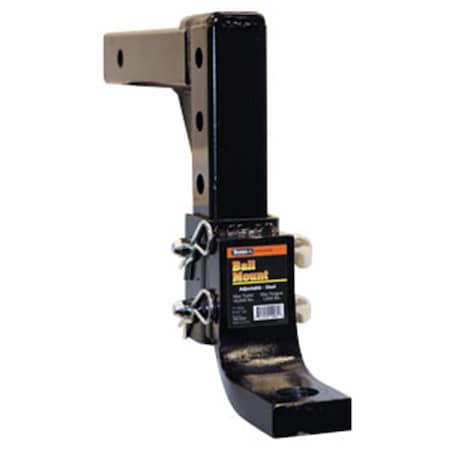 Backseat 4 Position Solid Ball Mount Hitch Set BA3636325